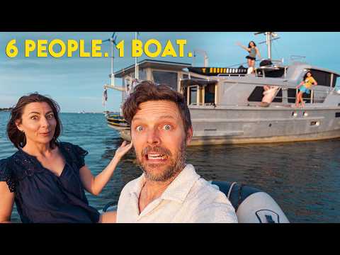 Video thumbnail: We Invited a Family to Live on Our Boat for a Month by Gone with the Wynns