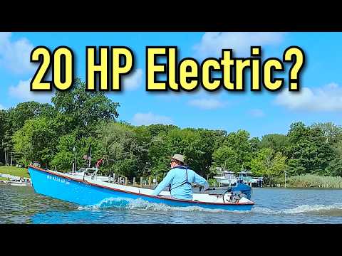 Video thumbnail: I Tried the NEW Momentum M10 Electric Outboard Motor and It Was WILD! by Wayne The Boat Guy