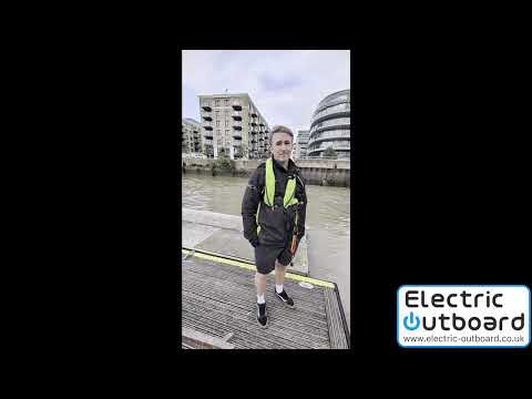 Video thumbnail: Momentum M10 powered electric safety boat for Fulham Reach Boat Club by Electric Outboard